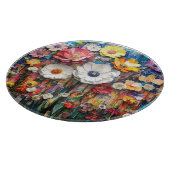 Abstracte snijplank voor bloemen (Hoek)