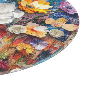 Abstracte snijplank voor bloemen (Hoek)