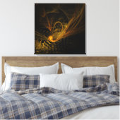 Abstracte snijpuntafdruk van schilderCanvas Canvas Afdruk (Insitu (Slaapkamer))