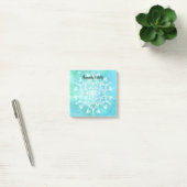 Abstracte Snowflake Post-it® Notes (Kantoor)