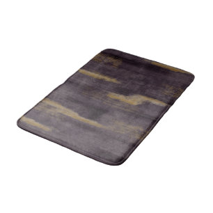 Abstracte Soft Hues Deep Plum & Gold Badmat