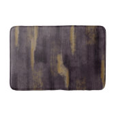 Abstracte Soft Hues Deep Plum & Gold Badmat (Voorkant)