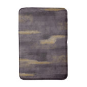 Abstracte Soft Hues Deep Plum & Gold Badmat (Voorkant Verticaal)