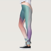 Abstracte soft kleur leggings (Links)