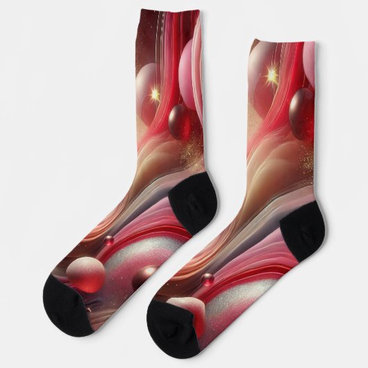 Abstracte Sokken voor kunstpersoneel (Links)