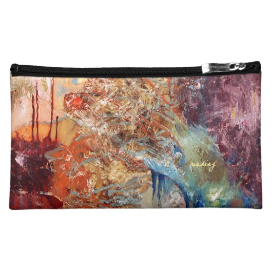 Abstracte Soul Bag Cosmetic Tasje (Voorkant)