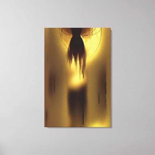 Abstracte Soulless Canvas afdrukken (Voorkant)