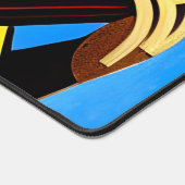 Abstracte Spaanse gitarist. Gepersonaliseerd Bureaumat (Hoek)