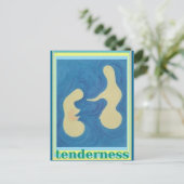 Abstracte spanning Art Briefkaart (Staand voorkant)