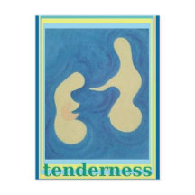 Abstracte spanning Art Briefkaart