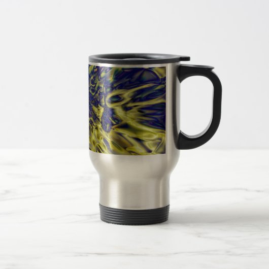 Abstracte spat achtergrond reisbeker (Rechts)