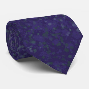 Abstracte spat-art met tinten blauw stropdas