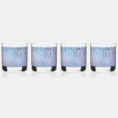 Abstracte spat glas voor drankjes (Links)