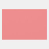 Abstracte spateldots van roze en rode patronen inpakpapier vel (Voorkant 3)