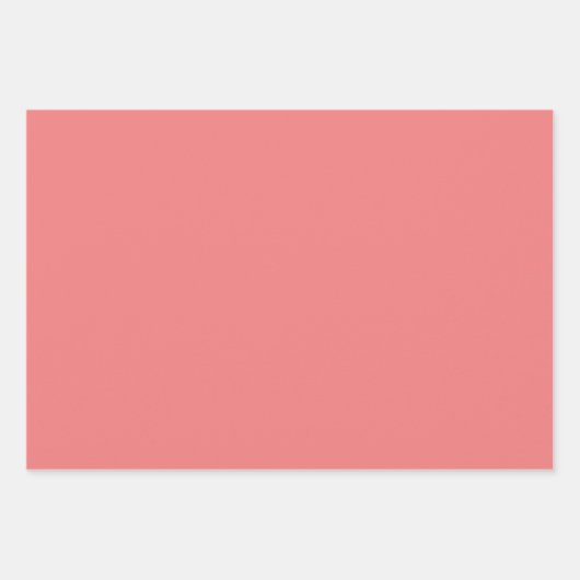 Abstracte spateldots van roze en rode patronen inpakpapier vel (Voorkant 3)