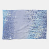 Abstracte spatlap keukendoek theedoek (Horizontaal)
