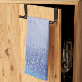 Abstracte spatlap keukendoek theedoek