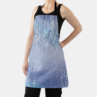 Abstracte spatlap schort