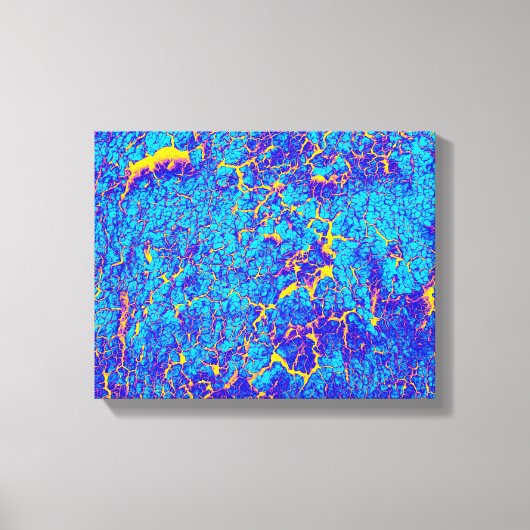 Abstracte specifieke textuur canvas afdruk (Voorkant)