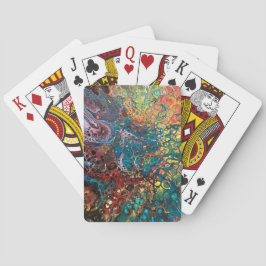 Abstracte speelkaarten