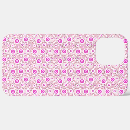 Abstracte spelige stippen Case-Mate iPhone case (Achterkant (horizontaal))