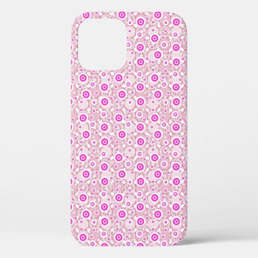 Abstracte spelige stippen Case-Mate iPhone case (Achterkant)