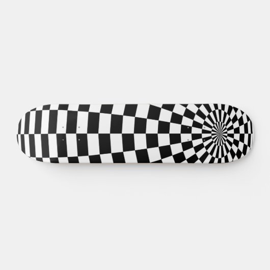 Abstracte Sphere Ride - Kunst in beweging Persoonlijk Skateboard (Horizontaal)