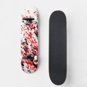 Abstracte spiegel en druppel skateboard (Voorkant)