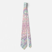 Abstracte Spinnenweb Kant Pastel Kleur Das (Voorkant)