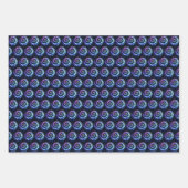 Abstracte spiraal inpakpapier vel (Voorkant 3)