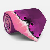 Abstracte spiraal Julia Mandelbrot fractaal patroo Stropdas (Opgerold)