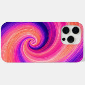 Abstracte Spiraal Verf Wervelend Patroon Case-Mate iPhone Case (Achterkant (horizontaal))