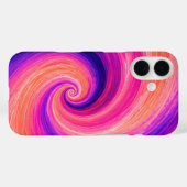 Abstracte Spiraal Verf Wervelend Patroon Case-Mate iPhone Case (Achterkant (horizontaal))