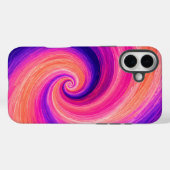 Abstracte Spiraal Verf Wervelend Patroon Case-Mate iPhone Case (Achterkant (horizontaal))