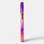Abstracte Spiraal Verf Wervelend Patroon Case-Mate iPhone Case (Achterkant / Links)