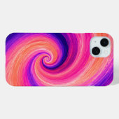 Abstracte Spiraal Verf Wervelend Patroon Case-Mate iPhone Case (Achterkant (horizontaal))
