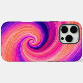 Abstracte Spiraal Verf Wervelend Patroon Case-Mate iPhone Case (Achterkant (horizontaal))
