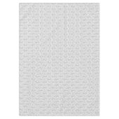 Abstracte spiraalcirkels in lichtgrijs en wit tafelkleed (Voorkant)