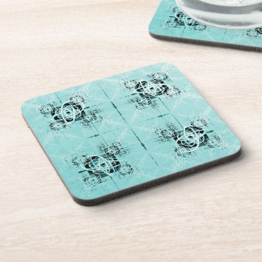 Abstracte spiraalvormige Onderzetters (Linkerzijde)