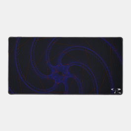 Abstracte Spiral Design Muismat Desk Mat