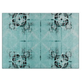 Abstracte spirale kladstrips snijplank (Voorkant)