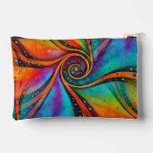 Abstracte spiralen van energie - naadloos patroon  etui (Achterkant)