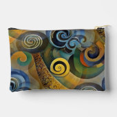 Abstracte spiralen van energie - naadloos patroon  etui (Achterkant)