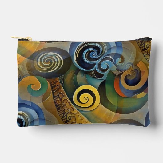 Abstracte spiralen van energie - naadloos patroon  etui (Voorkant)