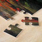 Abstracte Spirituele Natuur Levensboom Legpuzzel (Zijkant)
