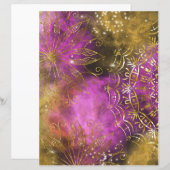 Abstracte spirituele yoga (Voorkant / Achterkant)