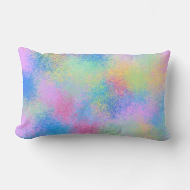 Abstracte Splatter Decorative Pillow Kussen (Voorkant)
