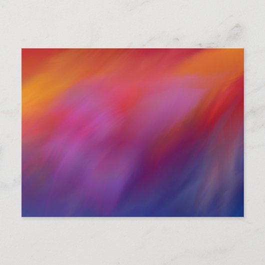 Abstracte splitsing briefkaart (Voorkant)