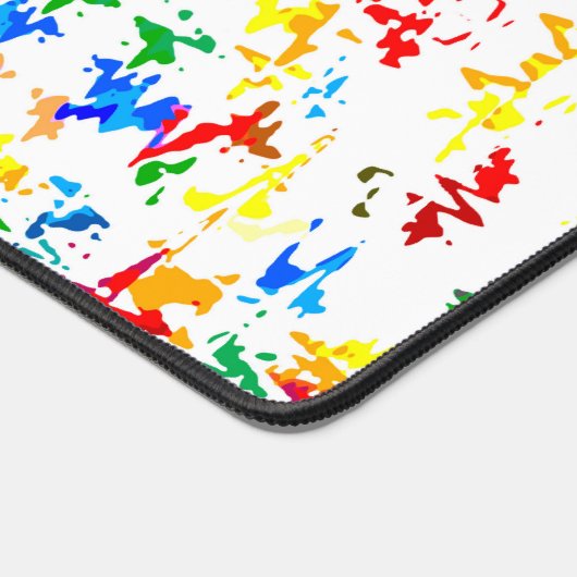 Abstracte spoelbeestjes bureaumat (Hoek)