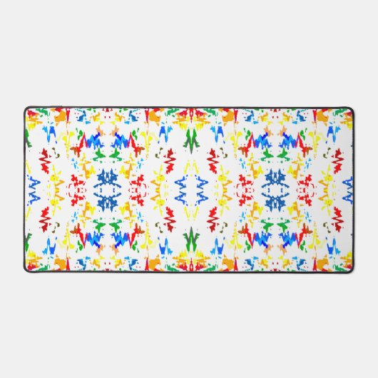 Abstracte spoelbeestjes bureaumat (Voorkant)